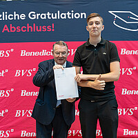 Diplomfeier der Grundbildung bei Benedict vom 09. Juli 2026
