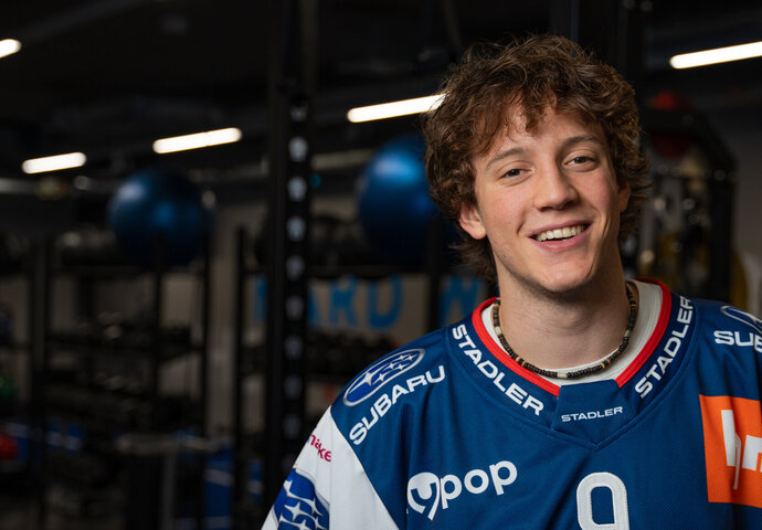 Vinzenz Rohrer, ZSC-Hockeyspieler.