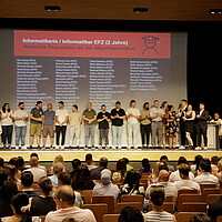 Diplomfeier Benedict-Schule Zürich 11. Juli 2024