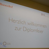 Diplomfeier Luzern, 08. Juli 2016 – Benedict Schule