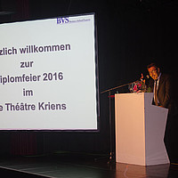 Diplomübergabe Luzern, 20. Mai 2016 – Benedict
