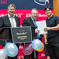 Diplomfeier Benedict 11. Juli 2025