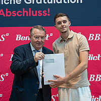 Diplomfeier der Grundbildung bei Benedict vom 09. Juli 2026