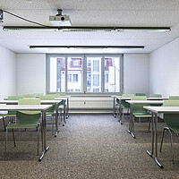 Benedict- Schule Bern Klassenzimmer