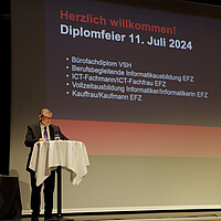 Diplomfeier Benedict-Schule Zürich 11. Juli 2024