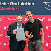 Diplomfeier der Grundbildung bei Benedict vom 09. Juli 2026