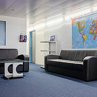 Benedict-Schule Luzern Wartebereich.