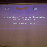 Benedict & BVS-Kaderschule - Diplomfeier Zürich, 22.05.2015