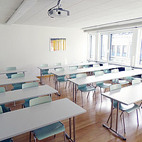 Raum Vermietung Benedict-Schule Zürich, Bern, Luzern, St. Gallen