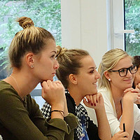 Eine Klasse an der Benedict-Schule Zürich