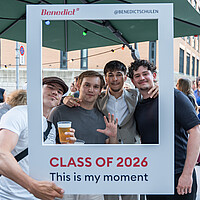 Diplomfeier der Grundbildung bei Benedict vom 09. Juli 2026