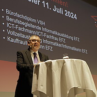 Diplomfeier Benedict-Schule Zürich 11. Juli 2024