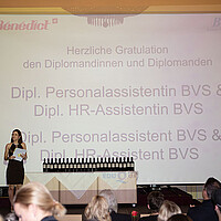 Diplomfeier Benedict-Schule Luzern vom 02. Dez. 2022