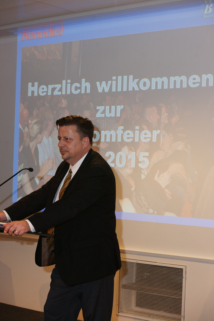 Benedict Schule - Diplomfeier vom 08. Mai 2015