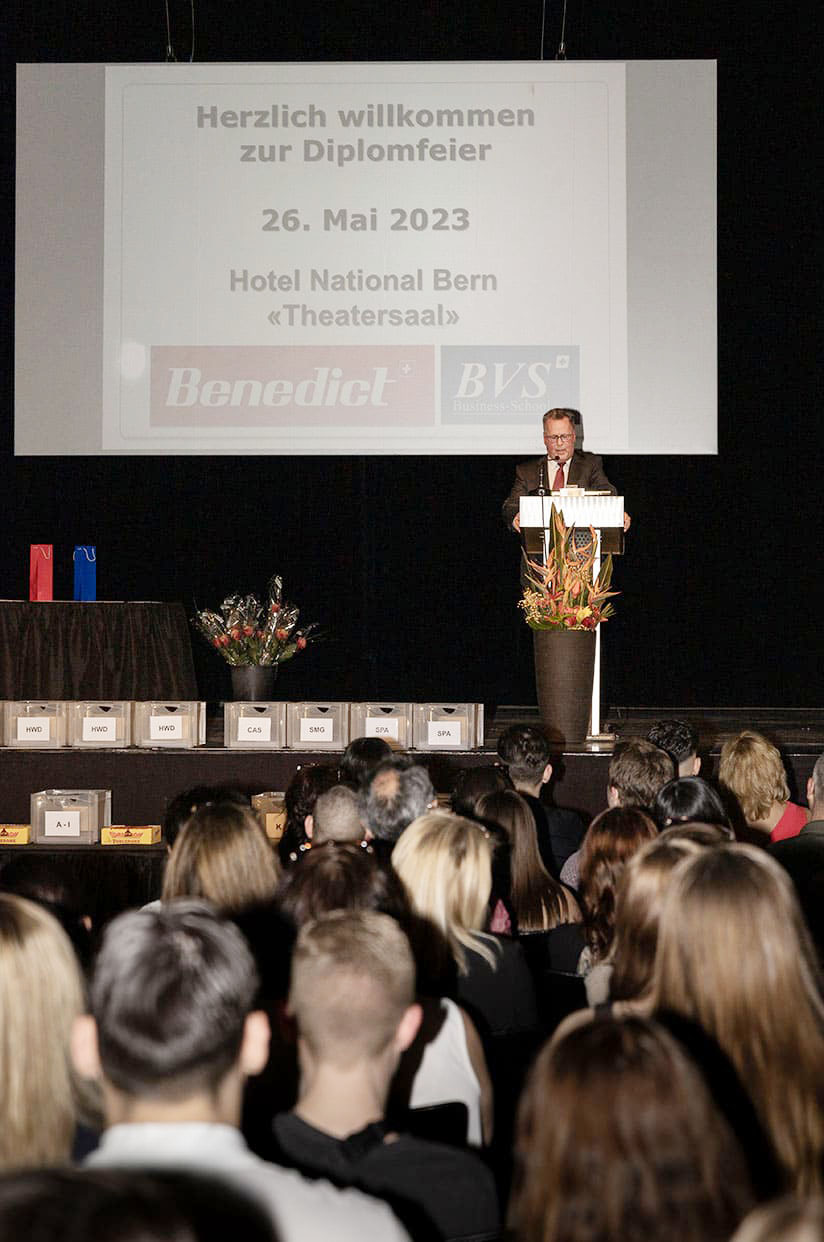 Diplomfeier Benedict / BVS Bern, 26. Mai 2023