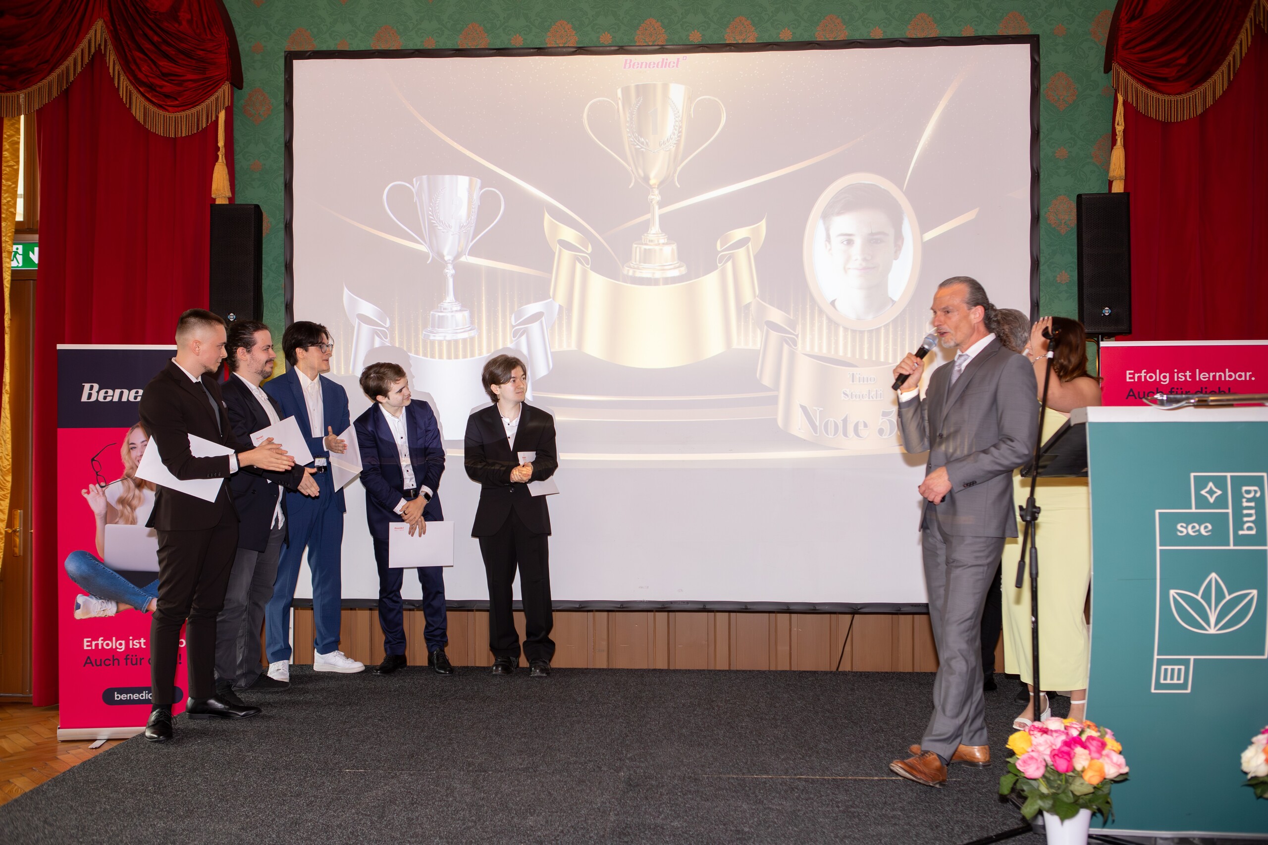 Diplomfeier Benedict-Schule Luzern vom 5. Juli 2024