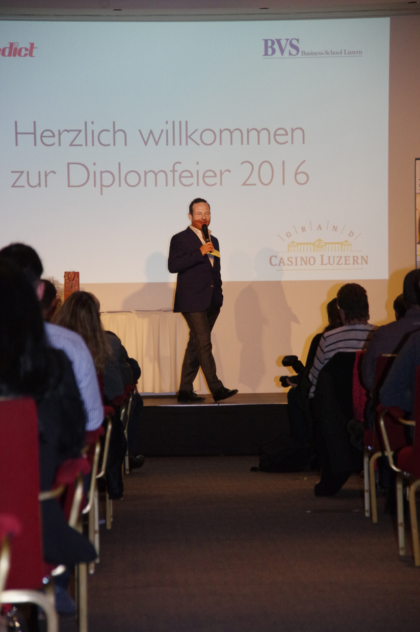Benedict Schule Luzern: Diplomfeier, 18. Nov. 2016