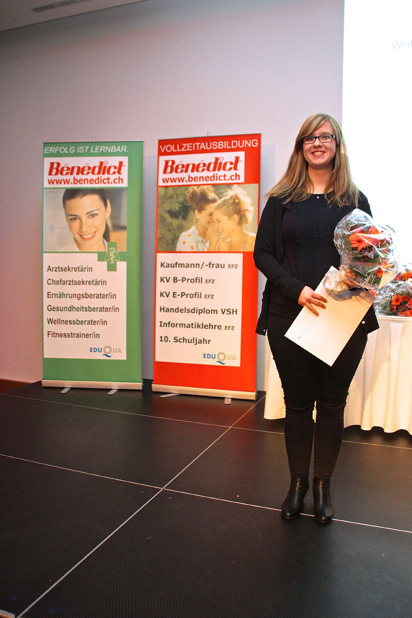 Diplomübergabe Luzern, 27. November 2015 – Benedict