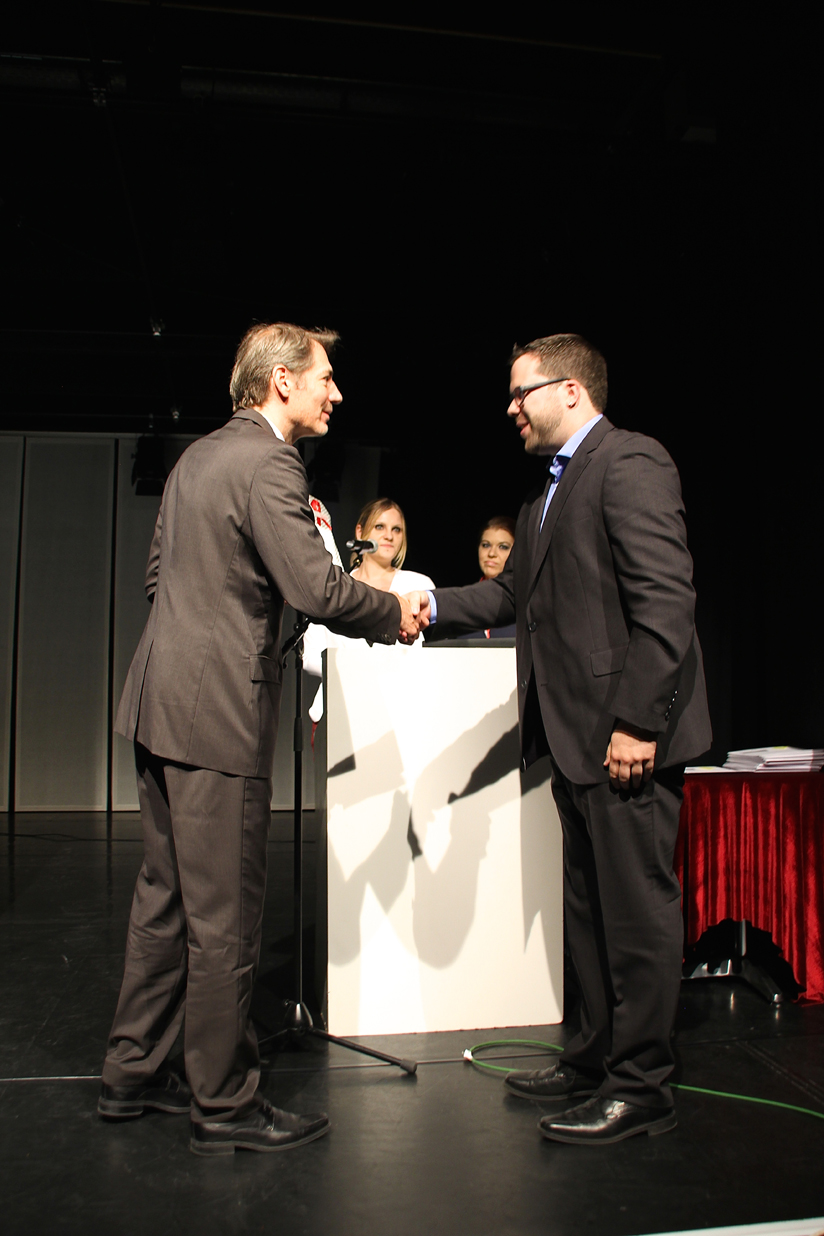 Benedict Schule – Diplomübergabe vom 29. Mai 2015
