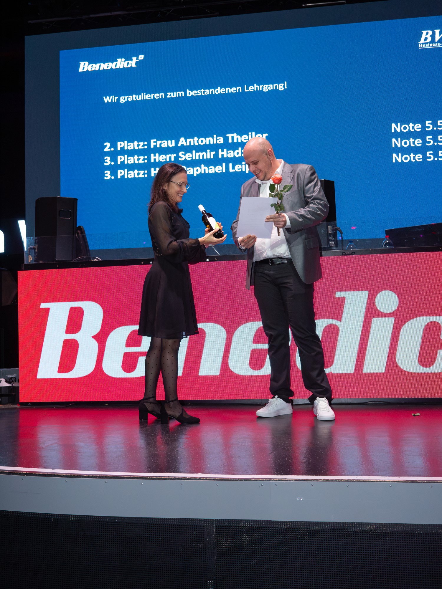 Diplomfeier der Benedict & BVS Luzern vom 30. November 2024