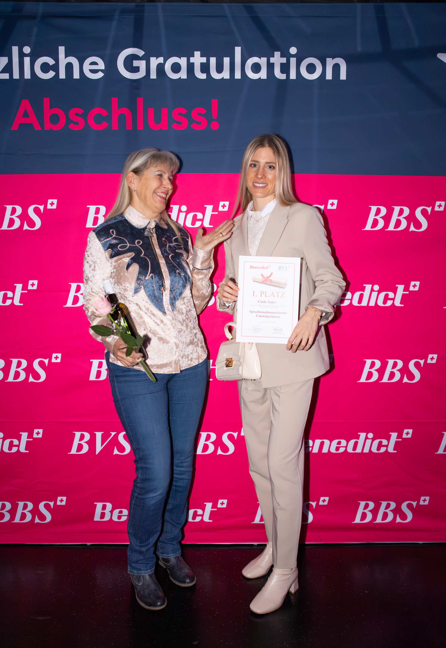 Diplomfeier der Benedict & BVS Luzern vom 30. November 2024
