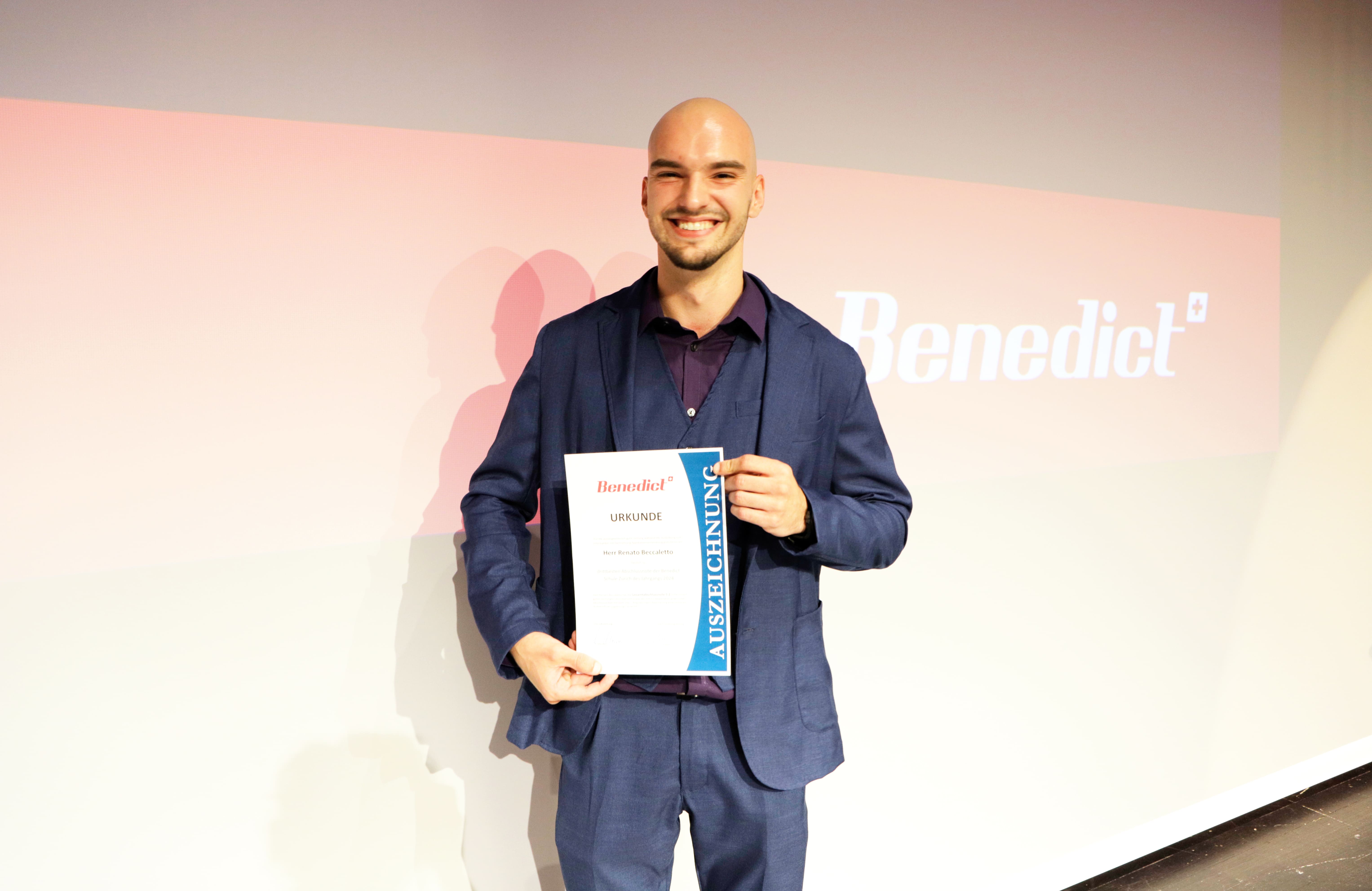 Diplomfeier Benedict-Schule Zürich 11. Juli 2024