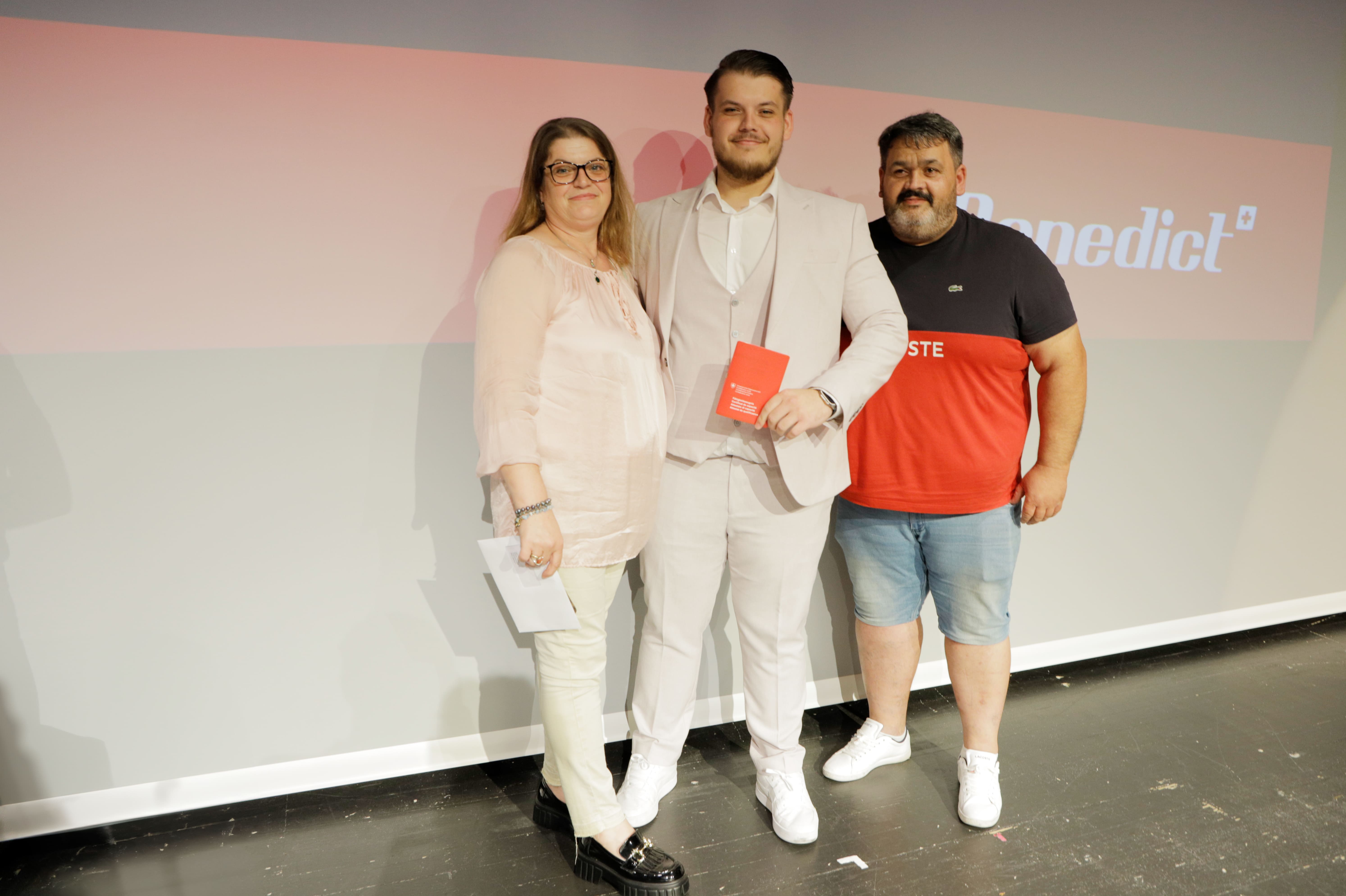 Diplomfeier Benedict-Schule Zürich 11. Juli 2024
