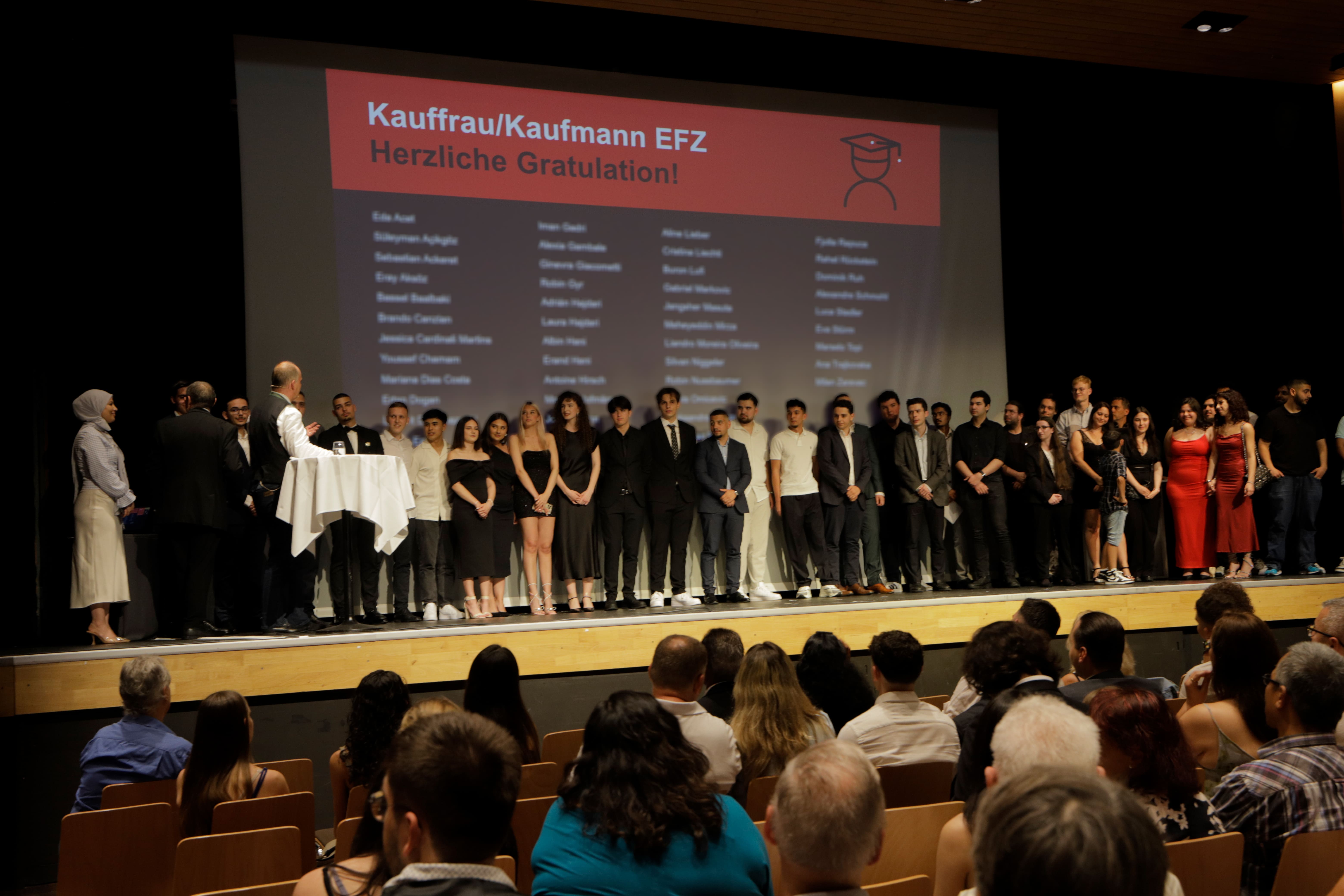 Diplomfeier Benedict-Schule Zürich 11. Juli 2024