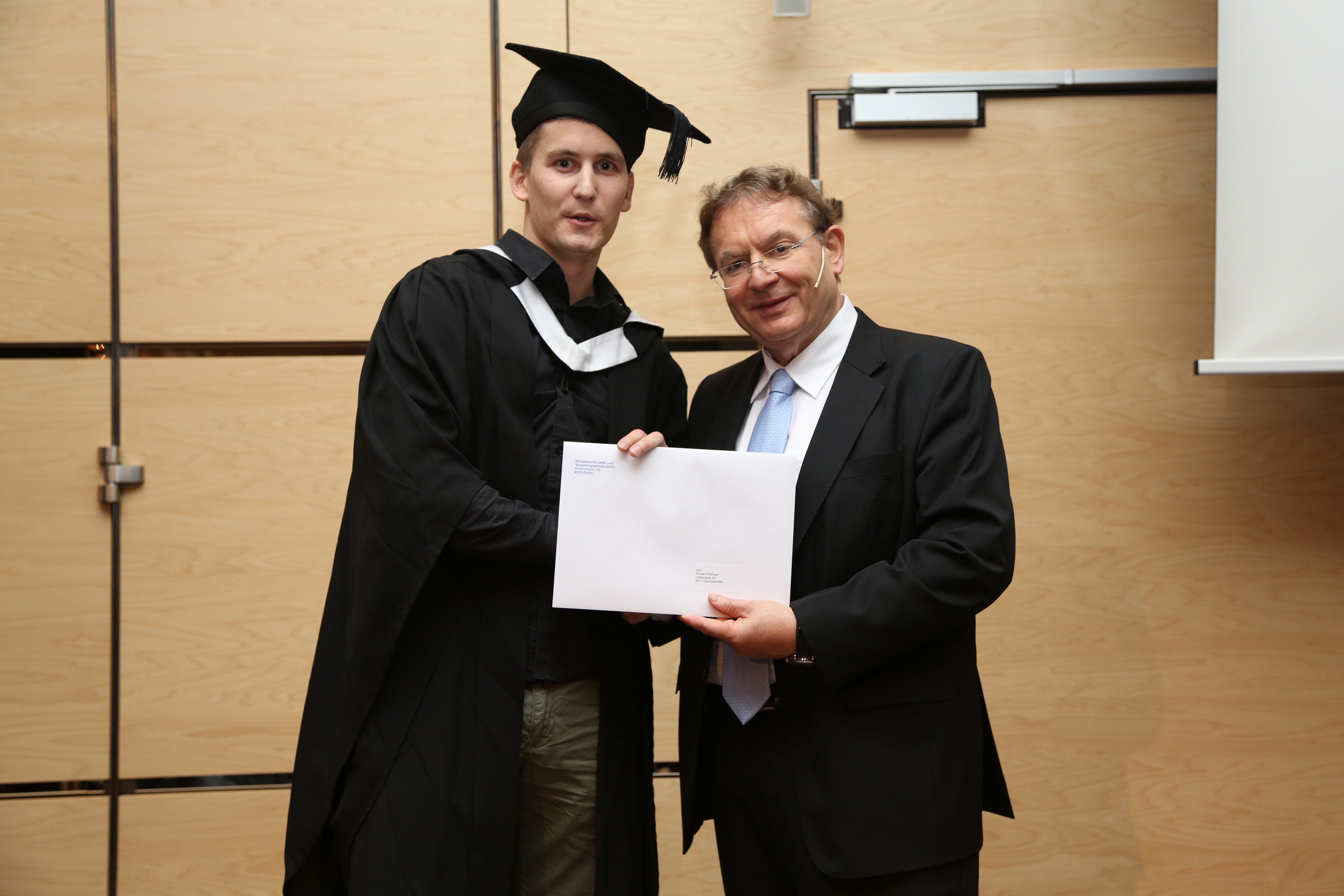 Diplomfeier Benedict & BVS Zürich, 13. November 2015