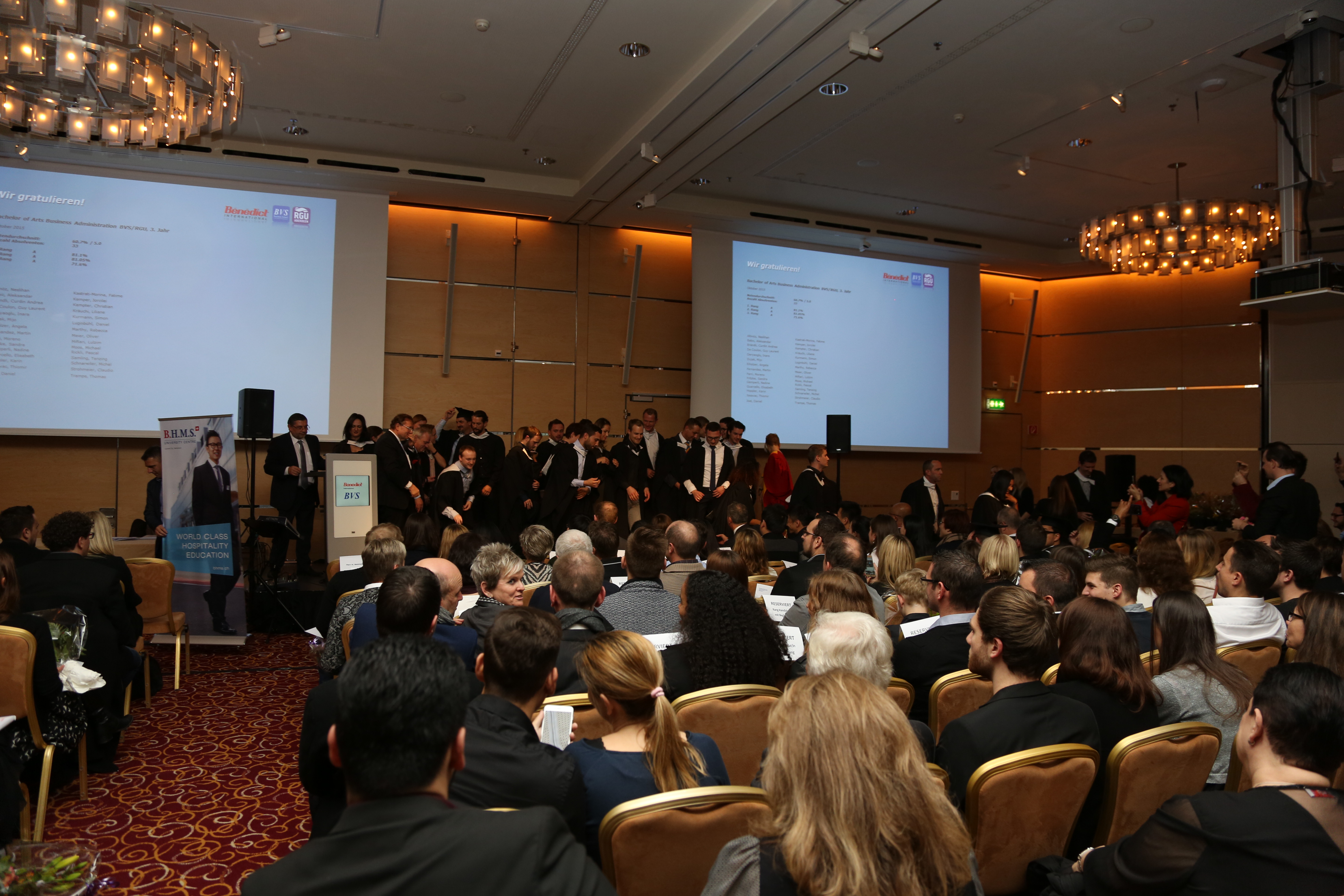 Diplomfeier Benedict & BVS Zürich, 13. November 2015