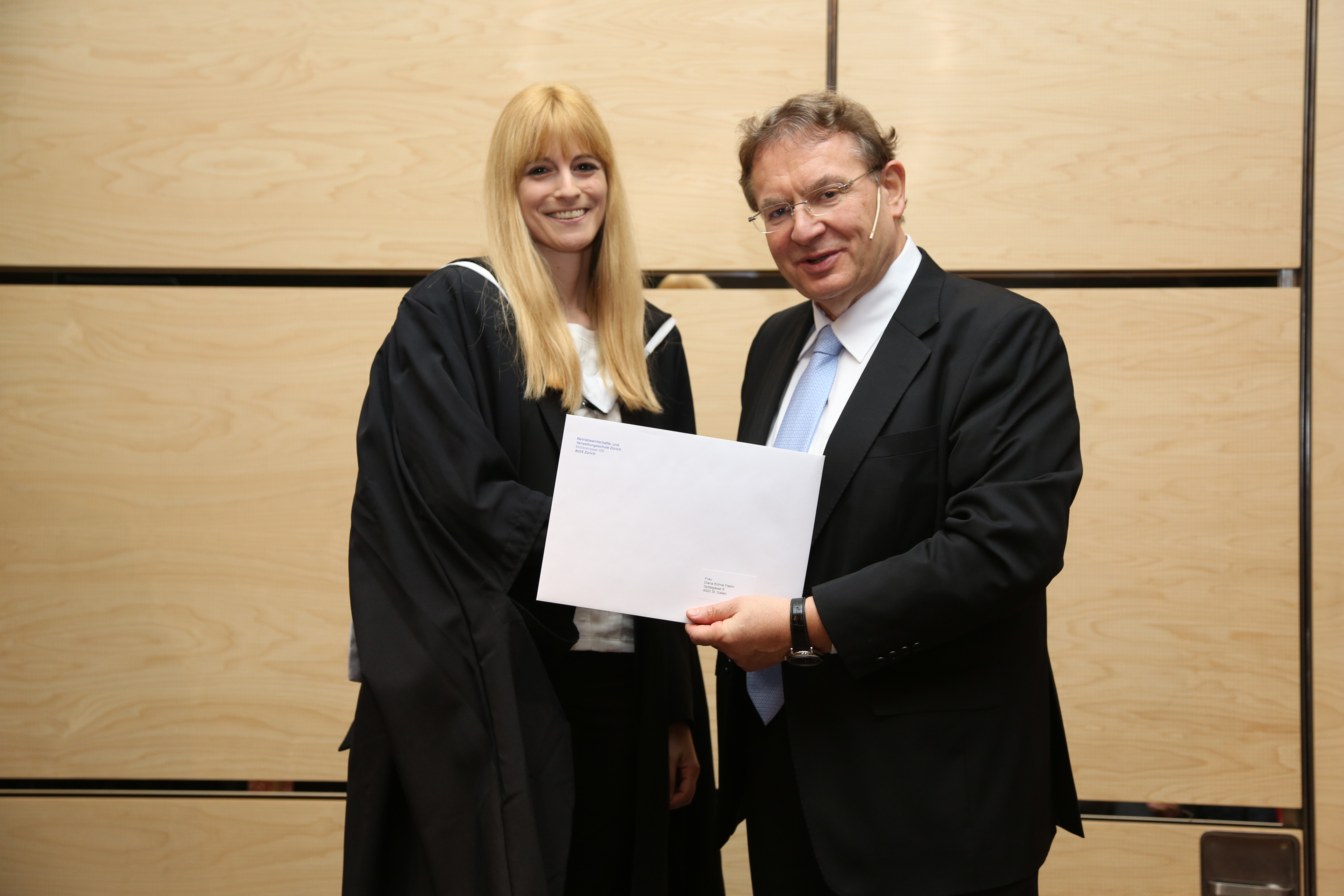Diplomfeier Benedict & BVS Zürich, 13. November 2015